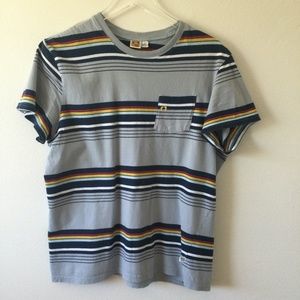 Hang Ten Striped Tee L